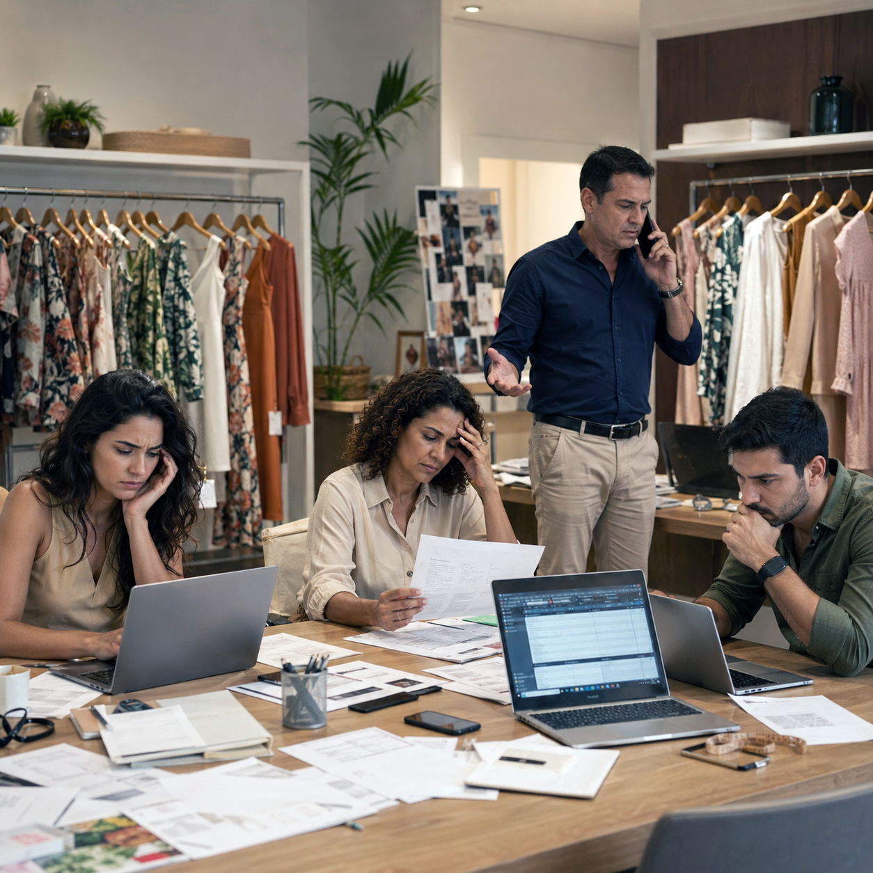 Cenário antes da transformação operacional